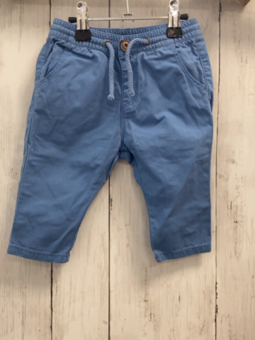 Zara  Hose  Gr. 62  hellblau mit Kordel