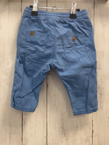 Zara  Hose  Gr. 62  hellblau mit Kordel