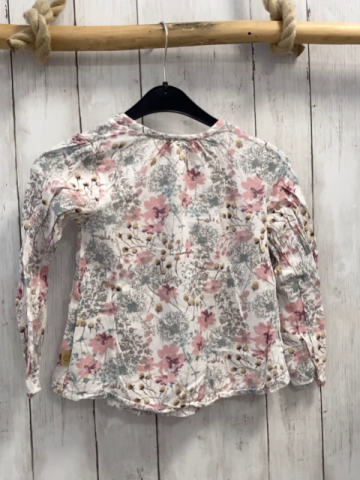 Bellybutton  Bluse  Gr. 116  weiß Blumen 