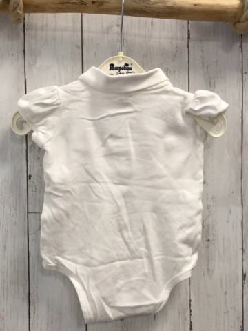 Ralph Lauren Body Gr. 74  weiß Polokragen