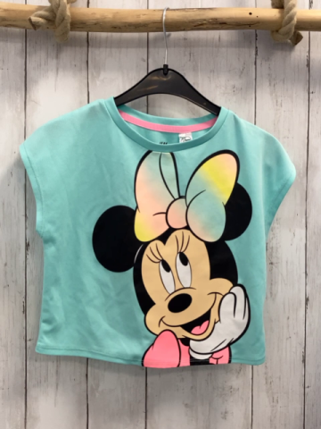 H&M Sportshirt Gr. 110  türkis Minnie Mouse