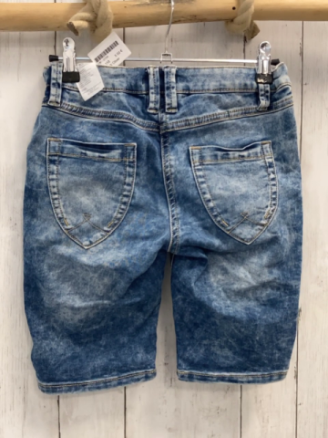 S´Oliver Shorts Gr. 158  blau washed Look  Bund verstellbar