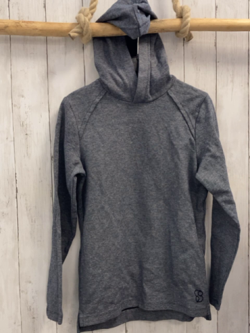 S´Oliver  Pullover  Gr. 152  grau hellgrau meliert Kapuze 