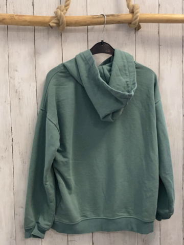 Mexx  Pullover  Gr. 146  mint Kapuze Plüsch Zahl 