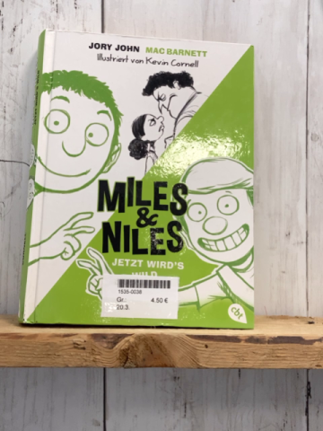  Buch Miles & Niles Jetzt wird´s wild