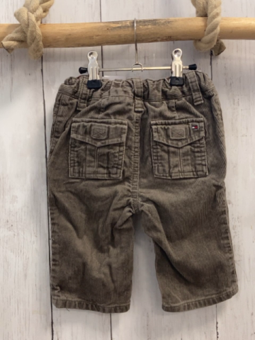 Tommy Hilfger  Hose  Gr. 74  grau Kord Bund verstellbar 