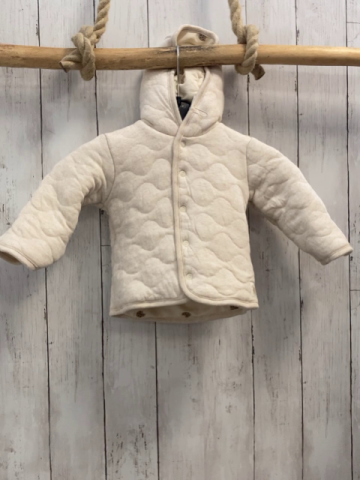 Feetje  Wende-Sweatjacke  Gr. 74  beige Käfer + beige mit Ziernähten 
