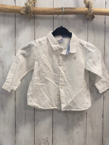 Petit Bateau  Hemd  Gr. 86  weiß 
