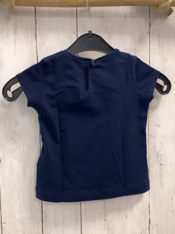 Mayoral  T-Shirt  Gr. 80  blau Blumen Schmetterlinge 