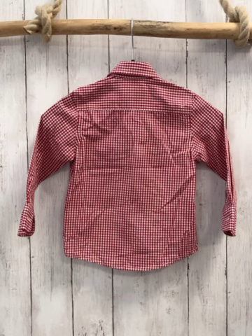 Alpin Hemd Gr. 86  rot weiß kariert