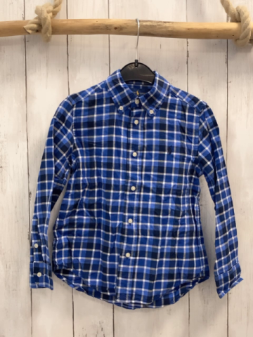 Ralph Lauren Hemd Gr. 110  blau weiß kariert