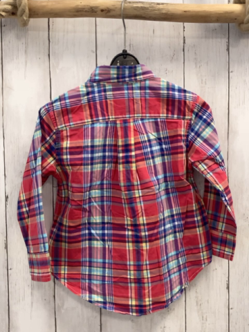 Ralph Lauren Hemd Gr. 92  rot blau gelb kariert
