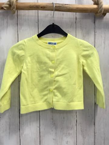 Jacadi Strickjacke Gr. 104  gelb 