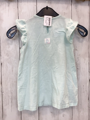 Benetton Kleid  Gr. 74  mint Sterne Rüschen 