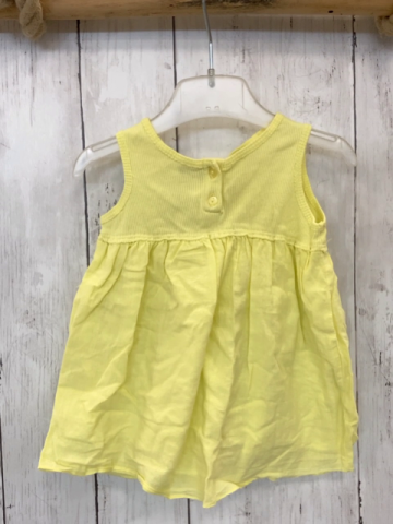 Zara  Kleid  Gr. 68  gelb geriptes Oberteil 