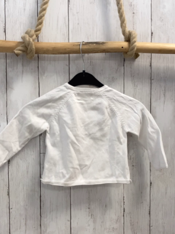Zara  Strickjacke  Gr. 86  weiß 