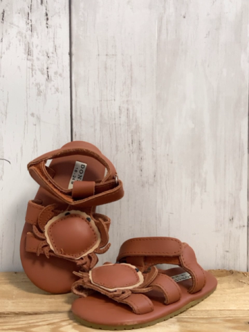 Donsje Sandalen Gr. 22  (18-24M) braun Krabbe