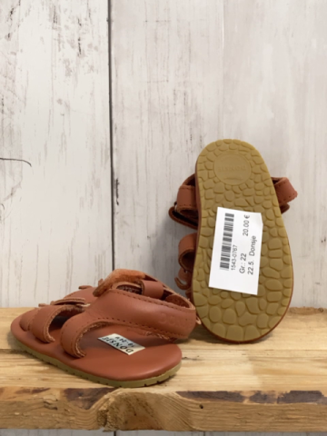 Donsje Sandalen Gr. 22  (18-24M) braun Krabbe