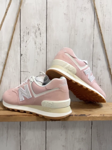 New Balace neu Schuhe Gr. 36  rosa weiße Schnürsenkel 