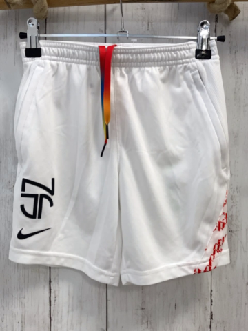 Nike Sportshorts Gr. 122  weiß bunte Kordel