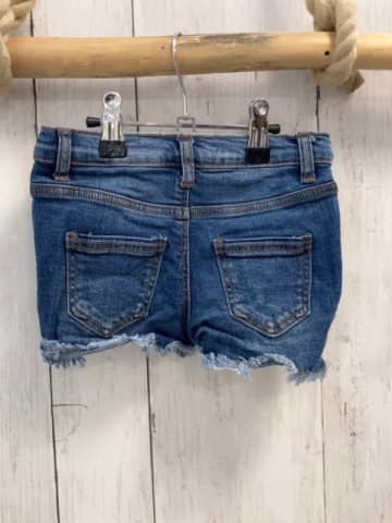  Shorts Gr. 98  blau Jeans Bund verstellbar