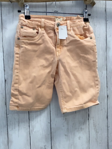 name it Shorts Gr. 128  hellorange Jeans Bund verstellbar