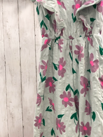 zara Jumpsuit Gr. 98  mint lila grün Blumen