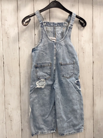 zara Latzhose Gr. 92  blau jeans 