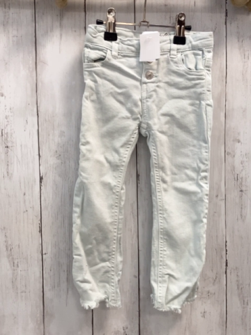 zara Hose Gr. 98  hellblau jeans Bund verstellbar