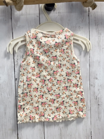 zara Top Gr. 98  beige Blumen