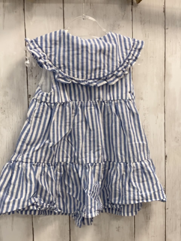 zara Kleid Gr. 92  blau weiß gestreift