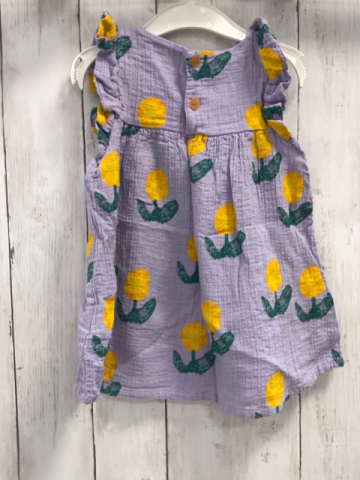 Bobo Choses Kleid Gr. 80  flieder musselin Blumen
