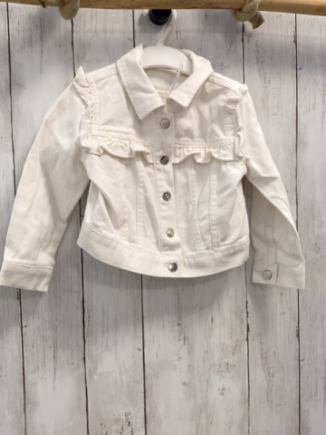 H&M Jeansjacke Gr. 92  weiß