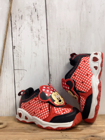  Schuhe Gr. 21,5  rot weiße Punkte Minnie Mouse