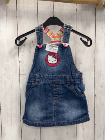  Kleid Gr. 80  blau jeans Hello Kitty