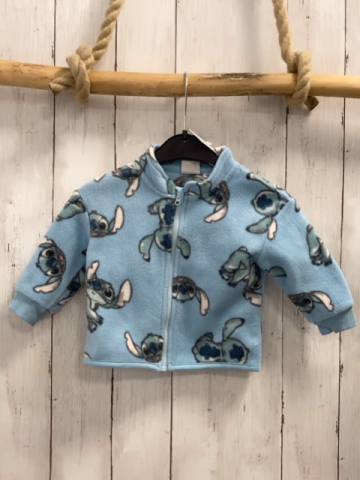 Disney  Fleecejacke  Gr. 68  hellblau Stitch 