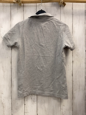 Benetton  T-Shirt  Gr. 140  grau Polokragen 