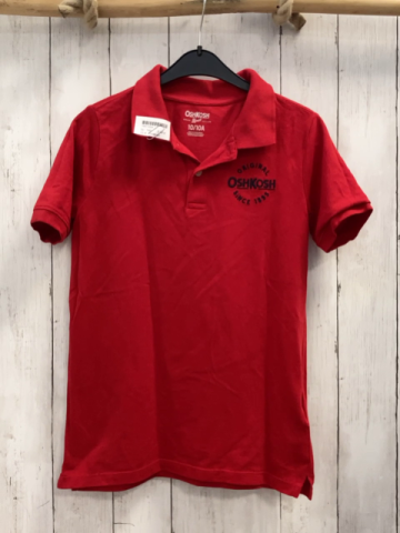 Oshkosh  T-Shirt  Gr. 140  rot Polokragen 