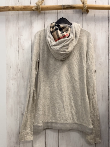 Burberry  Sweatjacke  Gr. 158/164  hellgrau Kapuze 