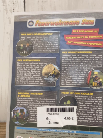 neu DVD  Feuerwehrmann Sam 