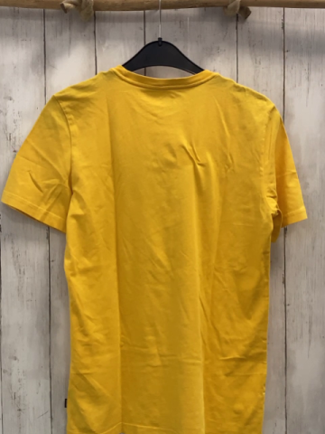 Puma  T-Shirt  Gr. 170/176  gelb schwarze Schrift 