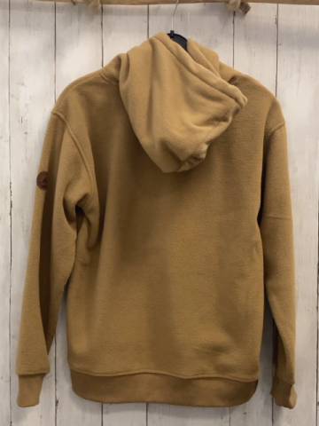 neu El Corte Inglés  Pullover  Gr. 158/164  hellbraun Fleece Kapuze Bauchtasche NP 19,99 €  
