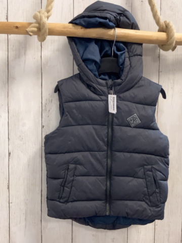 sfera Weste Gr. 98  blau Kapuze