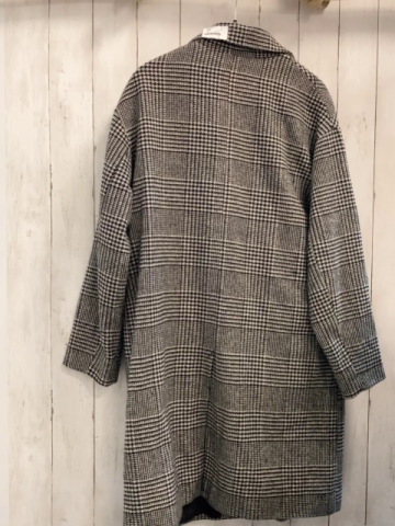 Pull & Bear Mantel Gr. M schwarz weiß 