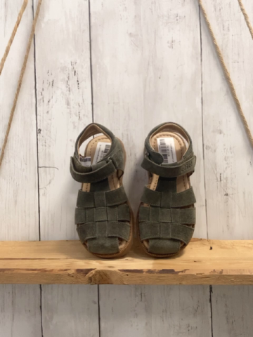 neu Clic! Sandalen  Gr. 28  oliv Nubukleder NP 79,95 € 