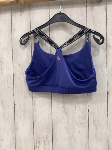 Ellesse  Bustier  lila Schrift schwarze Gummiträger mit Schrift 