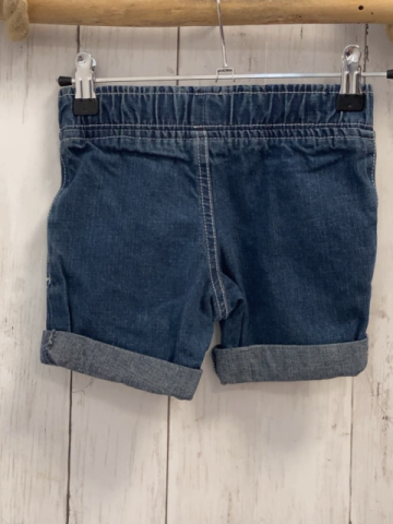neu  Shorts  Gr. 92  blau jeans Umschlag weiße Kordel