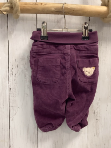 Steiff  Hose  Gr. 56  brombeere Kord gefüttert 