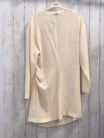 neu H&M  Kleid Gr. L creme Struktur 