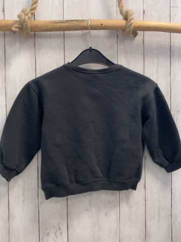 Zara  Pullover  Gr. 116  grau große Schleifen 